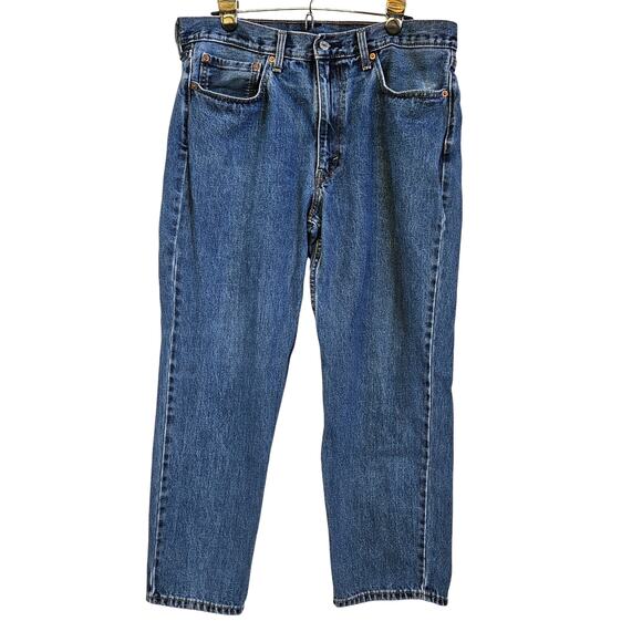 Levi's 550 Relaxed Fit Men's Jeans Size W36 L 29 Medium Wash Casual - Picture 1 of 9